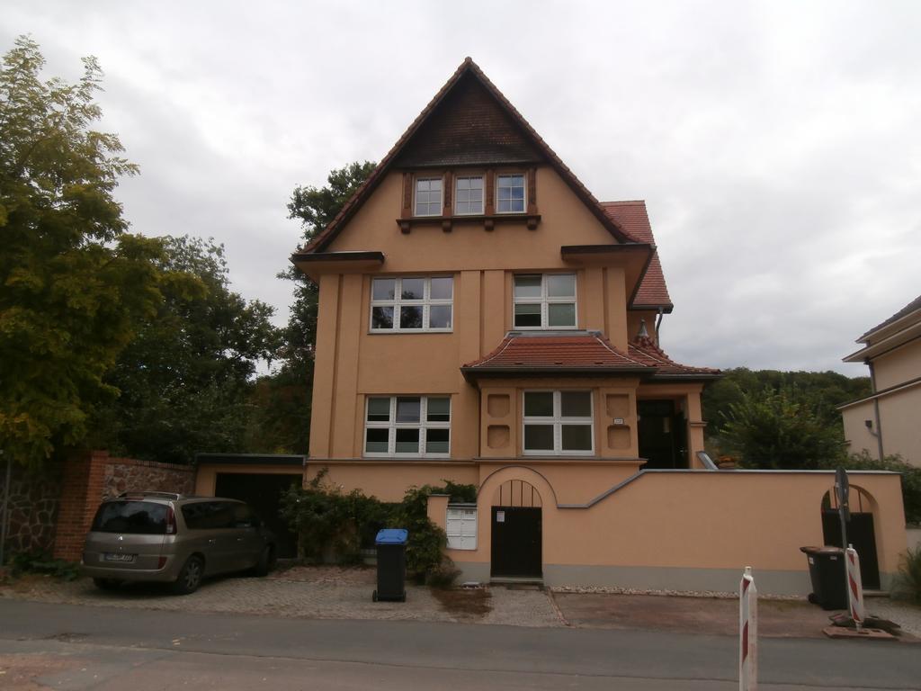 Ferienwohnung Saaleblick Halle  ภายนอก รูปภาพ